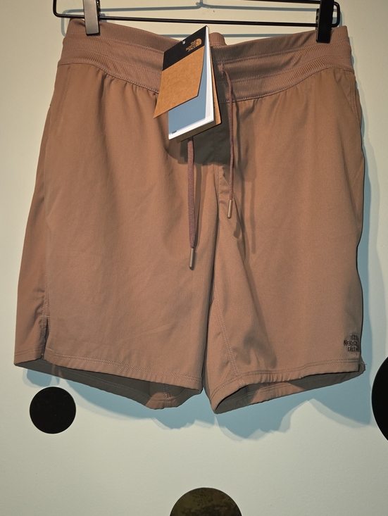 The North Face Pants - The North Face Women Tan Hybrid Drawstring Shorts